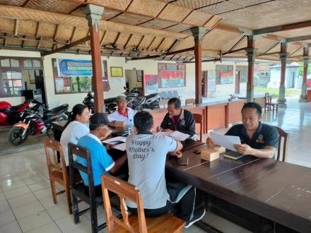 Rapat Interen BPD Desa Banyupoh Jumat Desember 2022